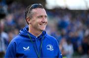 10 May 2025; Leinster Rugby commercial and partnerships manager Eamon De Búrca before the United Rugby Championship match between Leinster and Zebre Parma at the Aviva Stadium in Dublin. Photo by Brendan Moran/Sportsfile