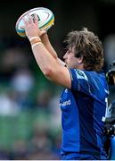 10 May 2025; John McKee of Leinster during the United Rugby Championship match between Leinster and Zebre Parma at the Aviva Stadium in Dublin. Photo by Brendan Moran/Sportsfile
