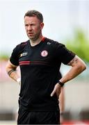 11 May 2025; Tyrone coach Conor O'Donnel during the Dalata Hotel Group GAA Football All-Ireland U20 Championship semi-final match between Kerry and Tyrone at Laois Hire O'Moore Park in Portlaoise, Laois. Photo by Thomas Flinkow/Sportsfile