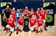 11 May 2025; The Sligo Rovers team before the LOI Cairdeas Cup Festival at the National Indoor Arena on the Sport Ireland Campus in Dublin. Photo by Stephen McCarthy/Sportsfile