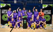 11 May 2025; The Wexford team before the LOI Cairdeas Cup Festival at the National Indoor Arena on the Sport Ireland Campus in Dublin. Photo by Stephen McCarthy/Sportsfile