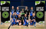 11 May 2025; The Finn Harps team before the LOI Cairdeas Cup Festival at the National Indoor Arena on the Sport Ireland Campus in Dublin. Photo by Stephen McCarthy/Sportsfile