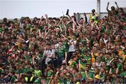 11 May 2025; Meath supportes on Hill 16 before the Leinster GAA Football Senior Championship final match between Louth and Meath at Croke Park in Dublin. Photo by Piaras Ó Mídheach/Sportsfile