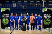 11 May 2025; The Bray Wanderers team before the LOI Cairdeas Cup Festival at the National Indoor Arena on the Sport Ireland Campus in Dublin. Photo by Stephen McCarthy/Sportsfile