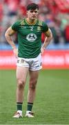 11 May 2025; Séamus Lavin of Meath after his side's defeat in the Leinster GAA Football Senior Championship final match between Louth and Meath at Croke Park in Dublin. Photo by Piaras Ó Mídheach/Sportsfile