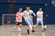 11 May 2025; Action from the LOI Cairdeas Cup Festival match between Waterford and Derry City at the National Indoor Arena on the Sport Ireland Campus in Dublin. Photo by Stephen McCarthy/Sportsfile