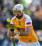 10 May 2025; Paddy Burke of Antrim during the Leinster GAA Hurling Senior Championship Round 3 match between Antrim and Dublin at Corrigan Park in Belfast. Photo by Tyler Miller/Sportsfile
