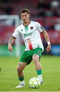 9 May 2025; Evan McLaughlin of Cork City during the SSE Airtricity Men's Premier Division match between Cork City and Derry City at Turner's Cross in Cork. Photo by Michael P Ryan/Sportsfile