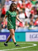11 May 2025; Emma Duggan of Meath after her side's defeat in the TG4 Leinster LGFA Senior Football Championship final match between Dublin and Meath at Croke Park in Dublin. Photo by Piaras Ó Mídheach/Sportsfile