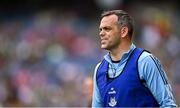 11 May 2025; Dublin manager Paul Casey during the TG4 Leinster LGFA Senior Football Championship final match between Dublin and Meath at Croke Park in Dublin. Photo by Piaras Ó Mídheach/Sportsfile