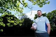 15 May 2025; New Leinster Rugby women's head coach Ben Martin is interviewed by Leinster TV at Leinster Rugby HQ in Dublin. Photo by Brendan Moran/Sportsfile