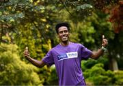 12 May 2025; Pictured is Hiko Tonosa Haso at the Irish Life Dublin Marathon Media Day. The 2025 race takes place on Sunday, 26th October. Photo by Ramsey Cardy/Sportsfile