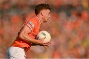 10 May 2025; Jason Duffy of Armagh during the Ulster GAA Football Senior Championship final match between Armagh and Donegal at St Tiernach's Park in Clones, Monaghan. Photo by Ramsey Cardy/Sportsfile