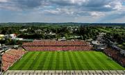 10 May 2025; A general view of the action before the Ulster GAA Football Senior Championship final match between Armagh and Donegal at St Tiernach's Park in Clones, Monaghan. Photo by Ramsey Cardy/Sportsfile