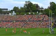 10 May 2025; A general view of action during the Ulster GAA Football Senior Championship final match between Armagh and Donegal at St Tiernach's Park in Clones, Monaghan. Photo by Ramsey Cardy/Sportsfile