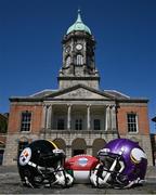 13 May 2025; The National Football League (NFL) today announced the schedule for the 2025 International Games that will be played across Europe in Dublin, Ireland, London, U.K., Berlin, Germany and Madrid, Spain — as part of the league’s long-term commitment to global expansion, driving year-round engagement in international markets. The announcement confirmed the Pittsburgh Steelers will be taking on the Minnesota Vikings on September 28th at Croke Park. Photo by Brendan Moran/Sportsfile