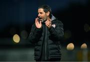 5 May 2025; Derry City manager Tiernan Lynch after the SSE Airtricity Men's Premier Division match between Derry City and St Patrick's Athletic at The Ryan McBride Brandywell Stadium in Derry. Photo by Stephen McCarthy/Sportsfile