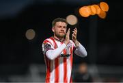 5 May 2025; Dom Thomas of Derry City after the SSE Airtricity Men's Premier Division match between Derry City and St Patrick's Athletic at The Ryan McBride Brandywell Stadium in Derry. Photo by Stephen McCarthy/Sportsfile