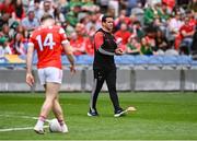 11 May 2025; Louth manager Ger Brennan before the Leinster GAA Football Senior Championship final match between Louth and Meath at Croke Park in Dublin. Photo by Piaras Ó Mídheach/Sportsfile