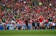 11 May 2025; Louth manager Ger Brennan during the Leinster GAA Football Senior Championship final match between Louth and Meath at Croke Park in Dublin. Photo by Piaras Ó Mídheach/Sportsfile