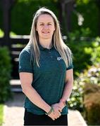 14 May 2025; Gemma Begley, GPA Head of Equality & Player Relations, poses for a portrait before the Gaelic Players Association AGM 2025 media conference at the Radisson Blu Dublin Airport Hotel in Dublin.  Photo by Piaras Ó Mídheach/Sportsfile
