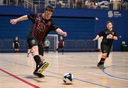 11 May 2025; Fergus Cosgrove of Bohemians during the LOI Cairdeas Cup Festival match between Bohemians and Finn Harps at the National Indoor Arena on the Sport Ireland Campus in Dublin. Photo by Stephen McCarthy/Sportsfile