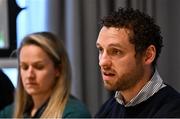 14 May 2025; Tom Parsons, GPA chief executive officer, during the Gaelic Players Association AGM 2025 media conference at the Radisson Blu Dublin Airport Hotel in Dublin.  Photo by Piaras Ó Mídheach/Sportsfile