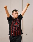 11 May 2025; Action from the LOI Cairdeas Cup Festival match between Bohemians and Bray Wanderers at the National Indoor Arena on the Sport Ireland Campus in Dublin. Photo by Stephen McCarthy/Sportsfile