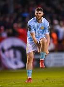 9 May 2025; Aidan Keena of St Patrick's Athletic during the SSE Airtricity Men's Premier Division match between Shelbourne and St Patrick's Athletic at Tolka Park in Dublin. Photo by Stephen McCarthy/Sportsfile