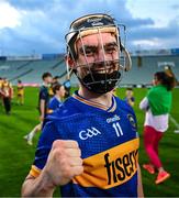 14 May 2025; Conor Martin of Tipperary celebrates after the oneills.com Munster GAA Hurling U20 Championship final match between Tipperary and Clare at TUS Gaelic Grounds in Limerick. Photo by Tyler Miller/Sportsfile