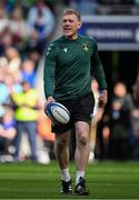 3 May 2025; Northampton Saints head coach Sam Vesty before the Investec Champions Cup semi-final match between Leinster and Northampton Saints at the Aviva Stadium in Dublin. Photo by Brendan Moran/Sportsfile