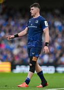 3 May 2025; Dan Sheehan of Leinster during the Investec Champions Cup semi-final match between Leinster and Northampton Saints at the Aviva Stadium in Dublin. Photo by Brendan Moran/Sportsfile