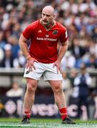 12 April 2025; Oli Jager of Munster during the Investec Champions Cup quarter-final match between Bordeaux Begles and Munster at Stade Chaban-Delmas in Bordeaux, France. Photo by Brendan Moran/Sportsfile