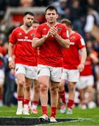 12 April 2025; Niall Scannell of Munster after the Investec Champions Cup quarter-final match between Bordeaux Begles and Munster at Stade Chaban-Delmas in Bordeaux, France. Photo by Brendan Moran/Sportsfile