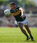 4 May 2025; Micheál Burns of Kerry during the Munster GAA Football Senior Championship final match between Kerry and Clare at Fitzgerald Stadium in Killarney, Kerry. Photo by Brendan Moran/Sportsfile
