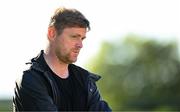 16 May 2025; Shelbourne manager Damien Duff before the SSE Airtricity Men's Premier Division match between Bohemians and Shelbourne at Dalymount Park in Dublin. Photo by Seb Daly/Sportsfile
