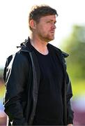 16 May 2025; Shelbourne manager Damien Duff before the SSE Airtricity Men's Premier Division match between Bohemians and Shelbourne at Dalymount Park in Dublin. Photo by Seb Daly/Sportsfile
