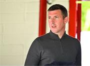 16 May 2025; Newly appointed Cork City manager Gerard Nash in attendance during the SSE Airtricity Men's Premier Division match between St Patrick's Athletic and Cork City at Richmond Park in Dublin. Photo by Sam Barnes/Sportsfile