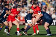 16 May 2025; Stuart McCloskey of Ulster in action during the United Rugby Championship match between Edinburgh and Ulster at Hive Stadium in Edinburgh, Scotland. Photo by Paul Devlin/Sportsfile