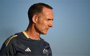 16 May 2025; Munster interim head coach Ian Costello before the United Rugby Championship match between Munster and Benetton at Virgin Media Park in Cork. Photo by Brendan Moran/Sportsfile