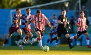 16 May 2025; Gavin Whyte of Derry City during the SSE Airtricity Men's Premier Division match between Drogheda United and Derry City at Sullivan & Lambe Park in Drogheda, Louth. Photo by Ramsey Cardy/Sportsfile