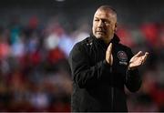 16 May 2025; Bohemians manager Alan Reynolds after his side's victory in the SSE Airtricity Men's Premier Division match between Bohemians and Shelbourne at Dalymount Park in Dublin. Photo by Seb Daly/Sportsfile