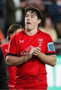 16 May 2025; Tom Stewart of Ulster after the United Rugby Championship match between Edinburgh and Ulster at Hive Stadium in Edinburgh, Scotland. Photo by Paul Devlin/Sportsfile