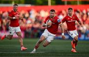 16 May 2025; Diarmuid Kilgallen of Munster during the United Rugby Championship match between Munster and Benetton at Virgin Media Park in Cork. Photo by Brendan Moran/Sportsfile