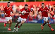 16 May 2025; Diarmuid Kilgallen of Munster during the United Rugby Championship match between Munster and Benetton at Virgin Media Park in Cork. Photo by Brendan Moran/Sportsfile