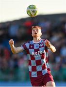 16 May 2025; James Bolger of Drogheda United during the SSE Airtricity Men's Premier Division match between Drogheda United and Derry City at Sullivan & Lambe Park in Drogheda, Louth. Photo by Ramsey Cardy/Sportsfile