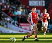 16 May 2025; Kian Leavy of St Patrick's Athletic during the SSE Airtricity Men's Premier Division match between St Patrick's Athletic and Cork City at Richmond Park in Dublin. Photo by Sam Barnes/Sportsfile