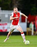 16 May 2025; Sean Hoare of St Patrick's Athletic during the SSE Airtricity Men's Premier Division match between St Patrick's Athletic and Cork City at Richmond Park in Dublin. Photo by Sam Barnes/Sportsfile
