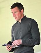 16 May 2025; Newly appointed Cork City manager Gerard Nash Howey, left, and Cork City Owner Dermot Usher before the SSE Airtricity Men's Premier Division match between St Patrick's Athletic and Cork City at Richmond Park in Dublin. Photo by Sam Barnes/Sportsfile