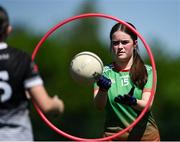 17 May 2025; Participant during the 2025 ZuCar Gaelic4Teens Festival Day at the North Campus, University of Limerick, Limerick. Photo by Tom Beary/Sportsfile
